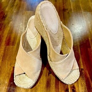 Banana Republic Espadrille Mule Sandal, Size 10